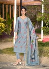 Himani By Woodee Viscose Gadhwal Kurti With Bottom Dupatta Suppliers In India